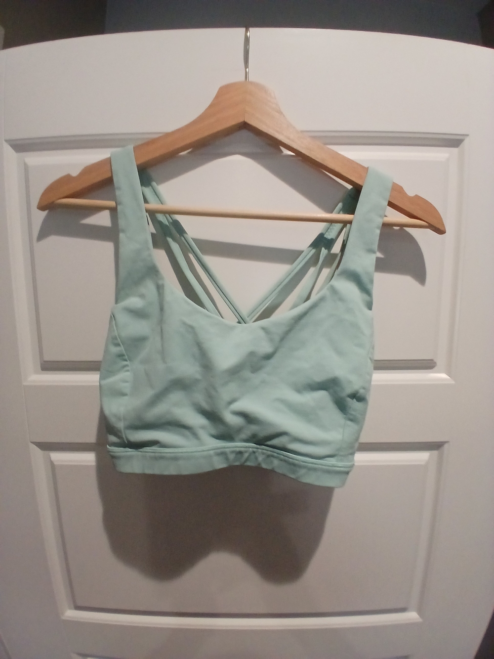 Lululemon Pale Blue Strappy Bralette